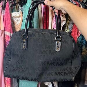 Michael Kors Monogram Black purse